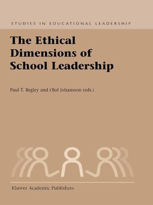 cover image of The Ethical Dimensions of School Leadership